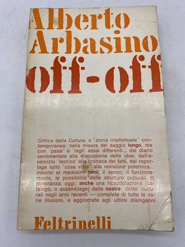 Alberto arbasino off - -, off 