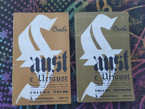 Libri volumi faust e - 2,