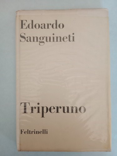 Triperuno edoardo sanguineti - edoardo,