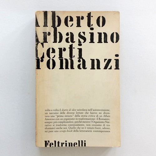Alberto arbasino certi - alberto,