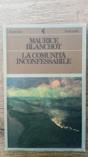 Blanchot comunità - blanchot,