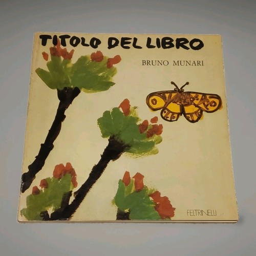 Titolo del libro bruno - titolo, munari
