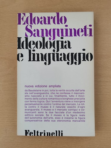 Sanguineti ideologia e - -,
